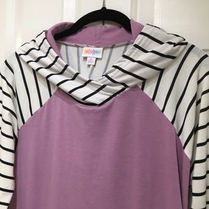LuLaRoe Amber hoodie Medium NWT